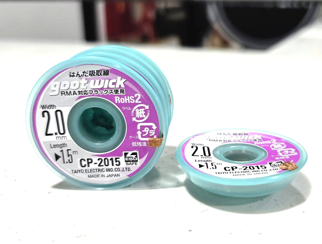 MALLA DESOLDAR 2.0MM GOOTWICK CP2015