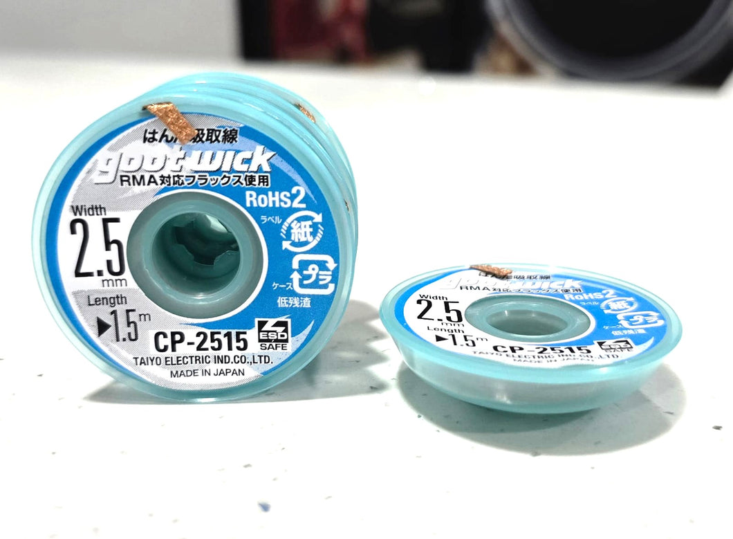 MALLA DESOLDAR 2.5MM GOOTWICK CP2515