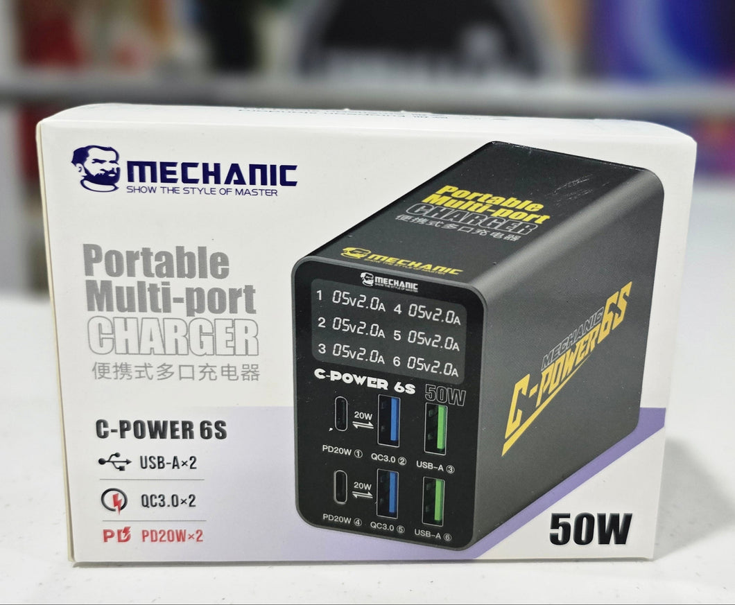 MULTIPUERTOS 240V 50/60HZ 50W  CPOWER6S