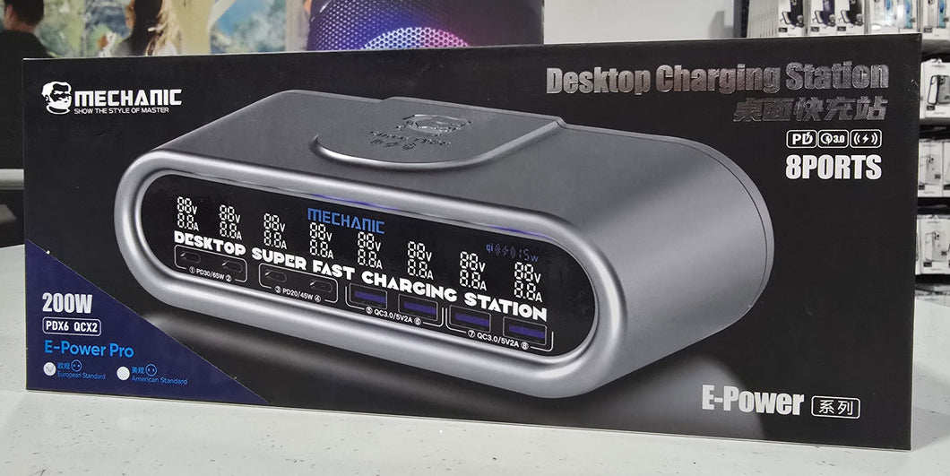 MULTIPUERTOS 240V 50/60HZ 15W-200W  EPOWERPRO QCX2