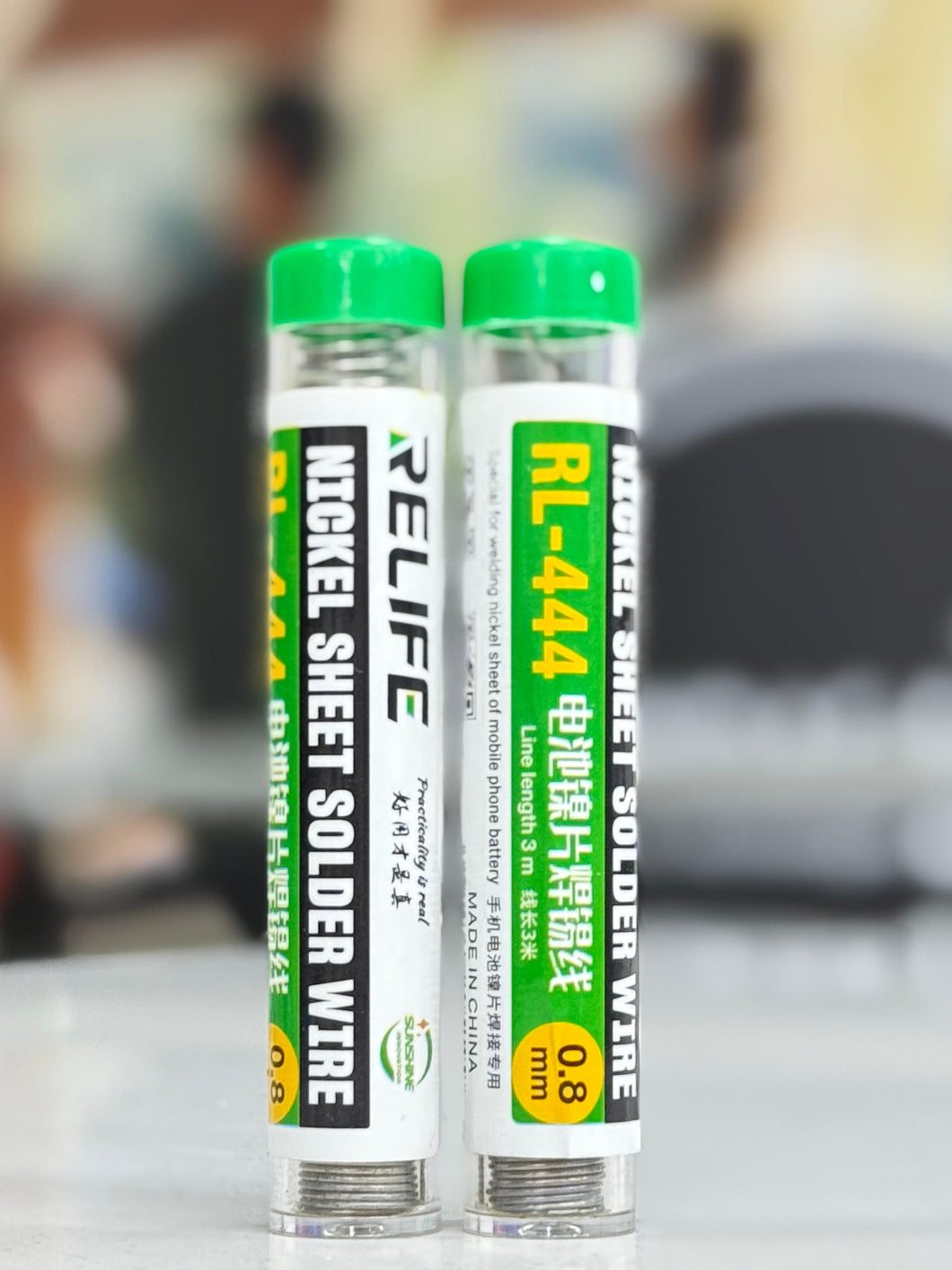 ESTAÑO NICKEL/ BATERIA 0.8MM ROLLO RELIFE RL444