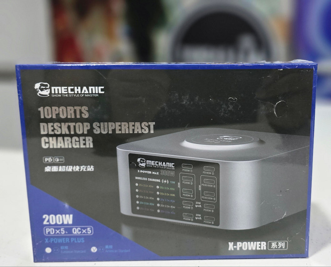 ESTACION MULTIPUERTOS 200W  XPOWER+